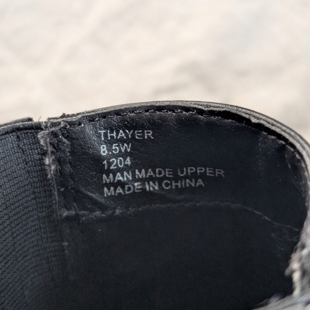 Black Embroidered Ankle Boots - Picture 11 of 11